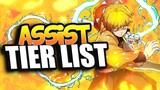 CHARACTER ASSIST/SUPPORT TIER LIST DISCUSSION! |Demon Slayer The Hinokami Chronicles|
