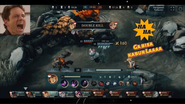 Kali ini gua main Guinevere , Auto langsung candu gua Makai nya Woy !!