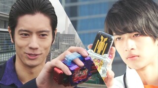 List of Kamen Riders who have the same but different enhancement items as the main rider