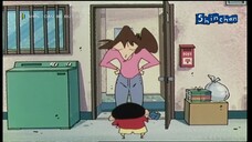 Shin cậu bé bút chì tập 43 cửa nhà bị hư