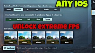 *NEW ERA*UNLOCK EXTREME FPS | IPAD/IPHONE 60FPS NO JAILBREAK | GFX TOOL FOR IOS DEVICE [PUBGMOBILE]