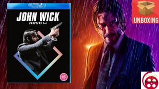 Unboxing John Wick Chapters 1-4 (Blu-Ray Box-set)