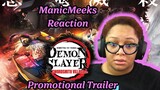 DEMON SLAYER SEASON 3 PROMOTIONAL TRAILER REACTION! | LOOK WHO'S COMING BACK!!