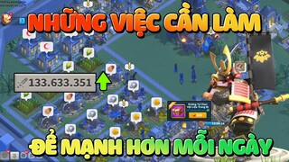 Cần Làm Gì Để Mạnh lên Mỗi Ngày Trong Rise of Kingdoms! Tài Khoản Của Bạn Liệu Có Yếu Hơn Người Khác