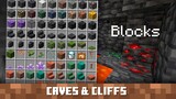 Caves & Cliffs Special: Blocks
