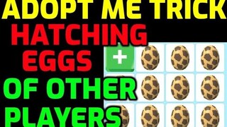 ADOPT ME TRICK: ADOPT ME AGING PETS / HATCH THE EGGS OF OTHER PLAYERS (BABY FORMULA)