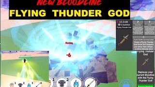 New Bloodline "FLYING THUNDER GOD" Unlocked| SHOWCASE in ROBLOX ANIME FIGHTING SIMULATOR