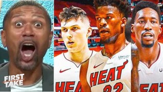 GET UP "Big3 Bam-Butler-Herro make Unstoppable Dynasty Miami Heat" - Jalen Rose on win over 76ers