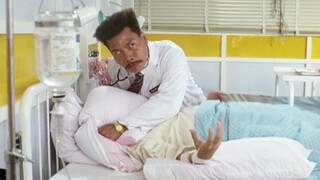 杀手用枕头死死捂住男人，结果却发现男人带着氧气罩