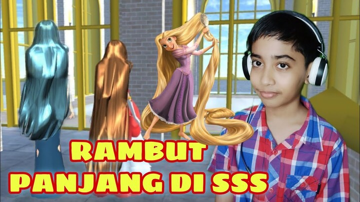 TUTORIAL RAMBUT PANJANG RAPUNZEL di #sakuraschoolsimulator #fyp #viral #tutorial #diy #gameplay