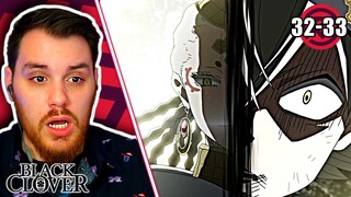 LICHT HAS ARRIVED || BLACK CLOVER Episode 32 and 33 REACTION + REVIEW