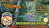 FANNY TUTORIAL | Cable Guide For Beginners | PART 4 | MLBB