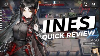 KALIAN AKAN DILEMA SETELAH LIHAT INES INI - Arknights Operator Ines Quick Review