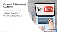 Learn About YouTube Copyright and Community Guidelines