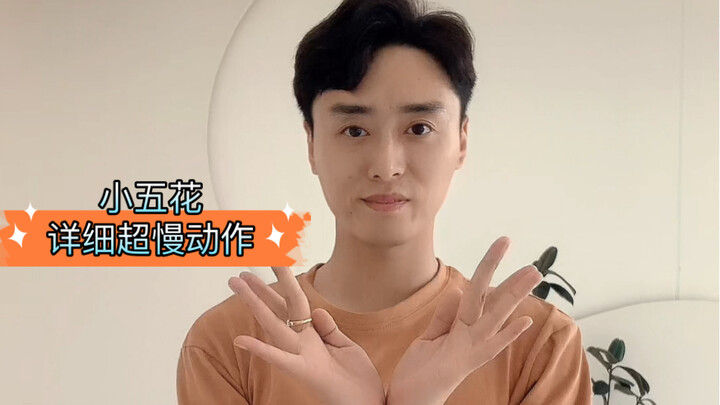小五花详细超慢动作教学