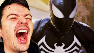 SYMBIOTE SPIDERMAN!! Marvel Spider-Man 2 Looks PERFECT! Gameplay Reaction