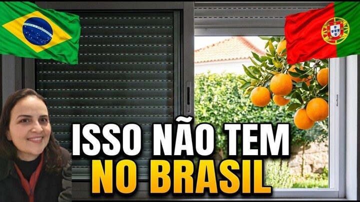 O BRASIL NÃO TEM ISSO! 🇧🇷 5 Curiosidades CHOCANTES que encontramos em Portugal!