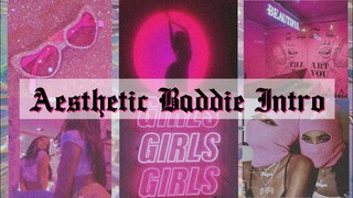 Aesthetic Baddie Intro Template 2020 by Peachy Grace