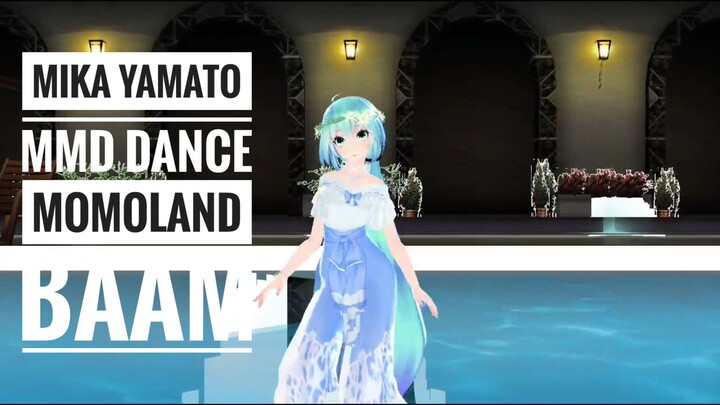Mika Yamato MMD Dance MOMOLAND - BAAM