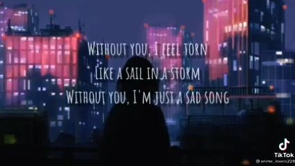 sad song lyrics ❤️🎵