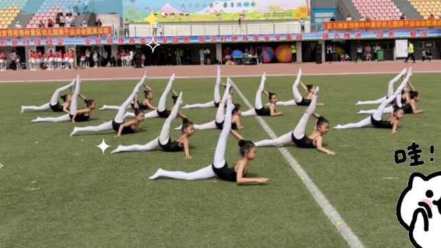 Little Swallow Dance Troupe performs on Children's Day