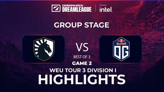 Game 2: OG vs Team Liquid (Yuragi vs MATUMBAMAN | BO3) DPC WEU 2022 Tour 3: Division I