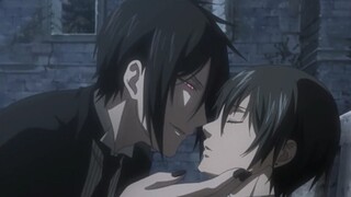 《黑执事/高能/转场混剪》塞巴斯酱对啵酱的无限公主抱。