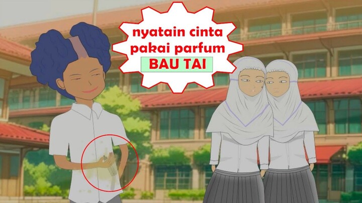 nyatain cinta pake parfum bau tai