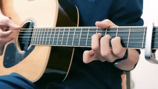 A guitar fingerstyle cover of Wada Kouji's "BUTTERFLY"