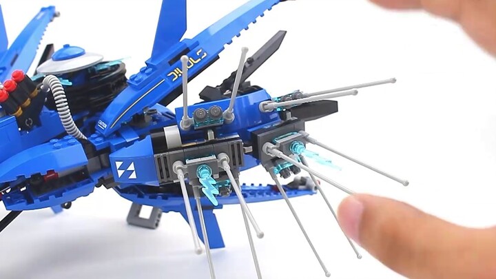 Is it a gun or a plane? LEGO Ninjago 70614 Thunder Fighter