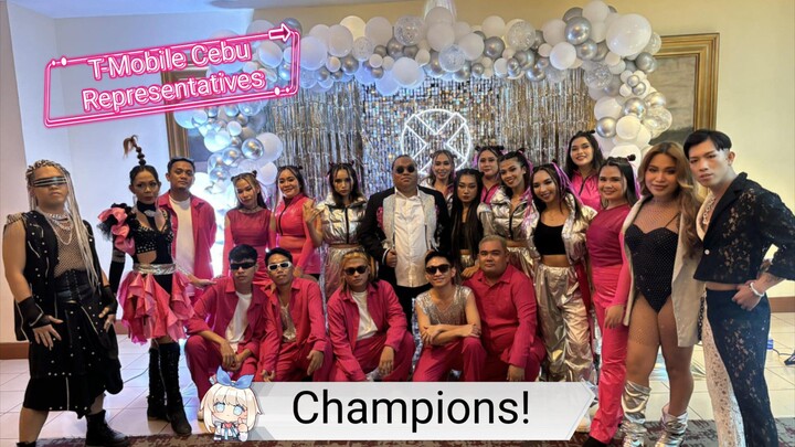 Year End Party 2023 - T-Mobile Cebu Base Champion! 🎉🏆🎊