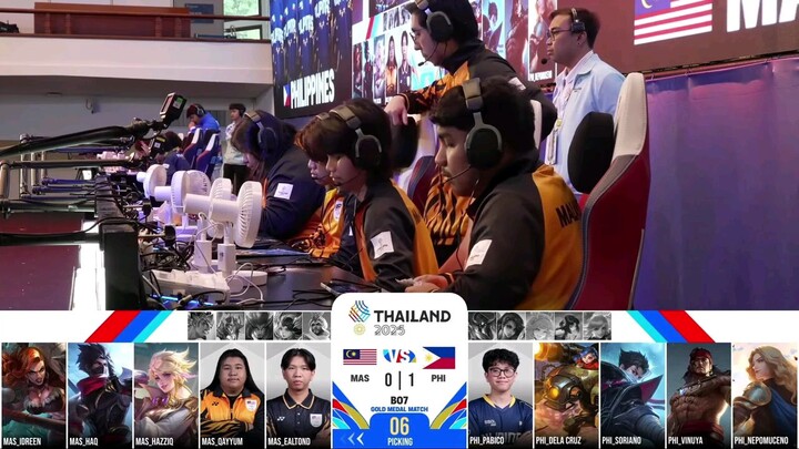 Philippines Vs Malaysia Game 2 MLBB 33rd SEAGAMES 2025