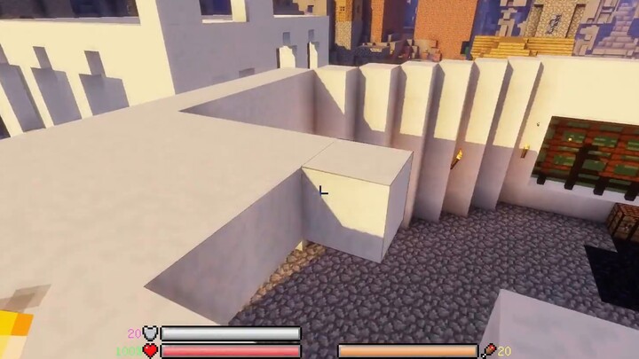 Minecraft: Immortal Cultivation in the Human World 15 Our cave is under construction