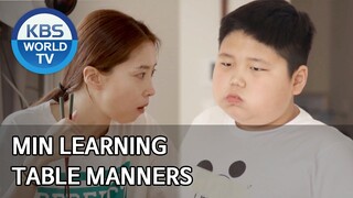 Min learning table manners [Stars' Top Recipe at Fun-Staurant/ENG/2020.05.12]