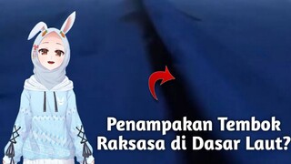 Penampakan Tembok raksasa di dasar laut?