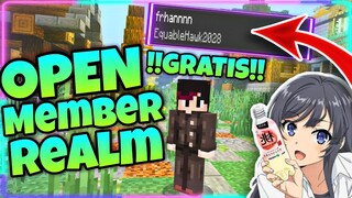 OPEN MEMBER REALM MCPE 1.16 || Khusus Survival dan Mabar mencari teman di minecraft || #realms #mcpe