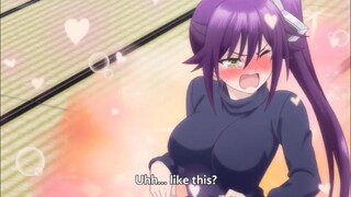 When you make your cute waifu embarrassed | Harem anime moments