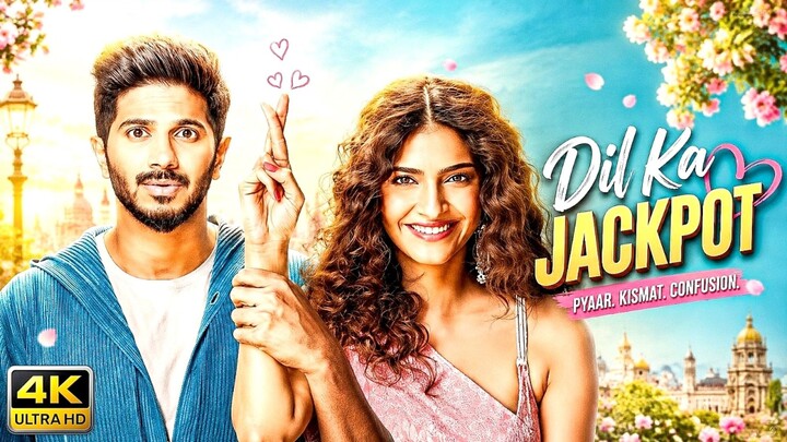 Dil Ka Jackpot | South Indian Romantic Movie Hindi Dubbed | Dulquer Salmaan | Full HD 2026