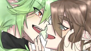 【Xan'an】x An's kiss saliva