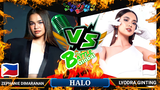 HALO - Zephanie Dimaranan (PHILIPPINES) VS. Lyodra Ginting (INDONESIA) | GLOBAL BATTLE