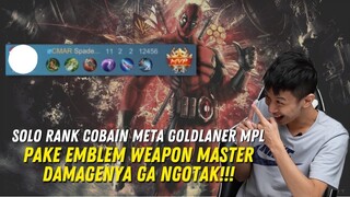 COBAIN BEATRIX WEAPON MASTER.. ENAK BANGET MEMANG NI EMBLEM KALO BUAT BOD FIRSTH ITEM