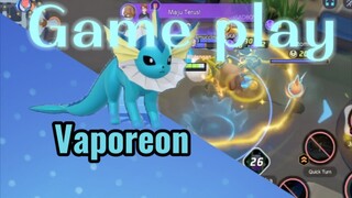 Vaporeon Game Play