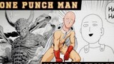 One Punch Man - Saitama Vs Awakened Garou Full Fight [ Webcomic ]