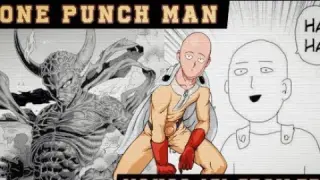 One Punch Man - Saitama Vs Awakened Garou Full Fight [ Webcomic ]