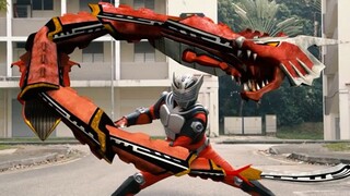 Kamen Rider Ryuki VS Kuuga special effects transformation