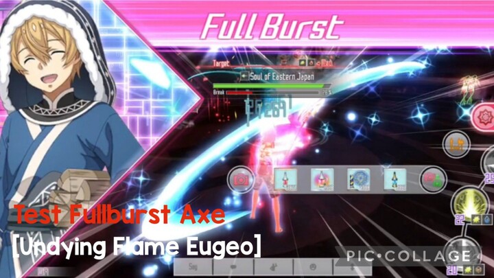 SAOIF: Test Fullburst Axe- [Undying Flame Eugeo]