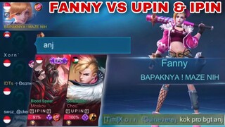 FANNY VS UPIN & IPIN!! KOK PRO BGT AJG FIRST PICK FANNY KWKW!!