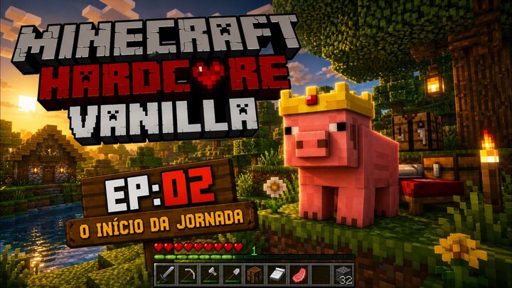 A preparação para a mineração - Minecraft Hardcore Vanilla #2