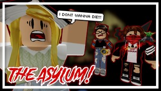 🏚️👻*LOUD SCREAMS*PLAYING ROBLOX ASYLUM W/ 2 COWARDS AND 1 BRAVE GORL! // Roblox Asylum FULL Gameplay