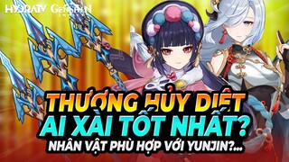 Ai Xài Thương Hủy Diệt Tốt Nhất? Những Nhân Vật Phù Hợp Nhất Với YunJin Genshin Impact